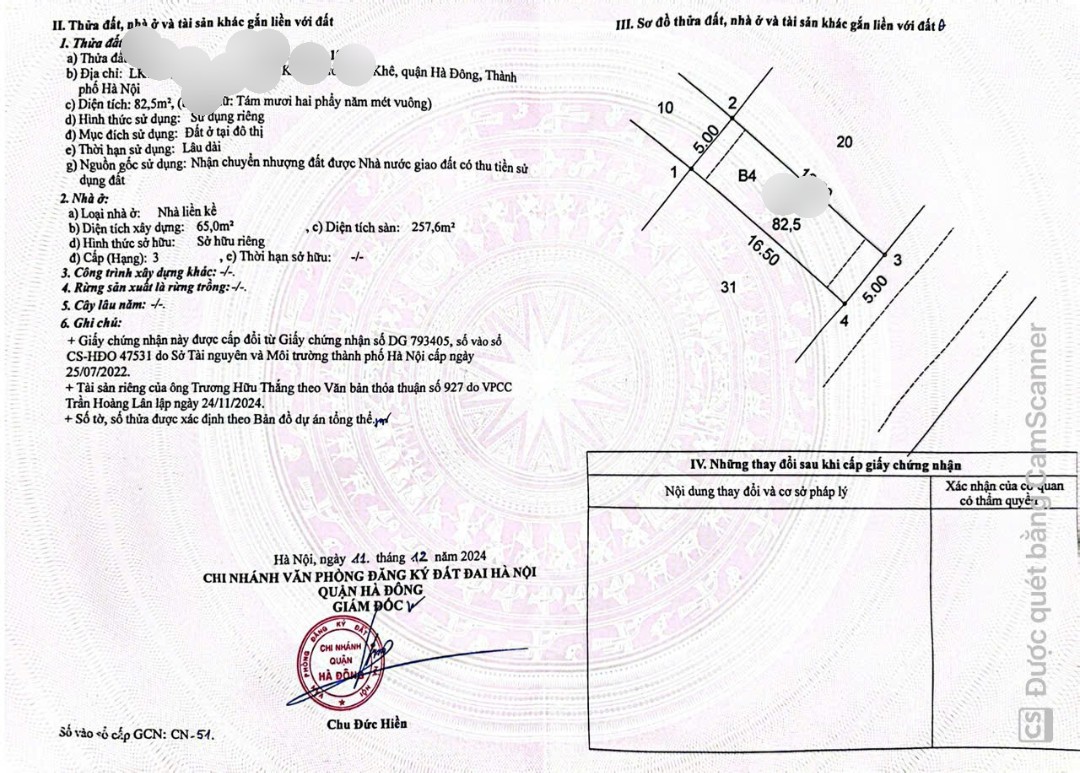 BÁN BIỆT THỰ LIỀN KỀ 5 TẦNG, 83M2,  THANG MÁY VỊ TRÍ VÀNG LA KHÊ - HÀ ĐÔNG - GIÁ 19.5 TỶ - SỔ ĐỎ - Ảnh 1